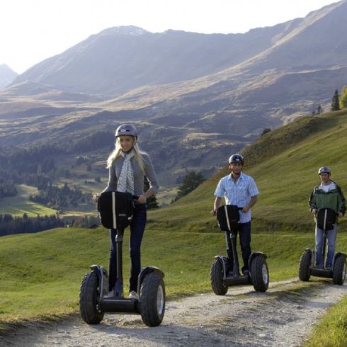 Segway auf Bergstraße