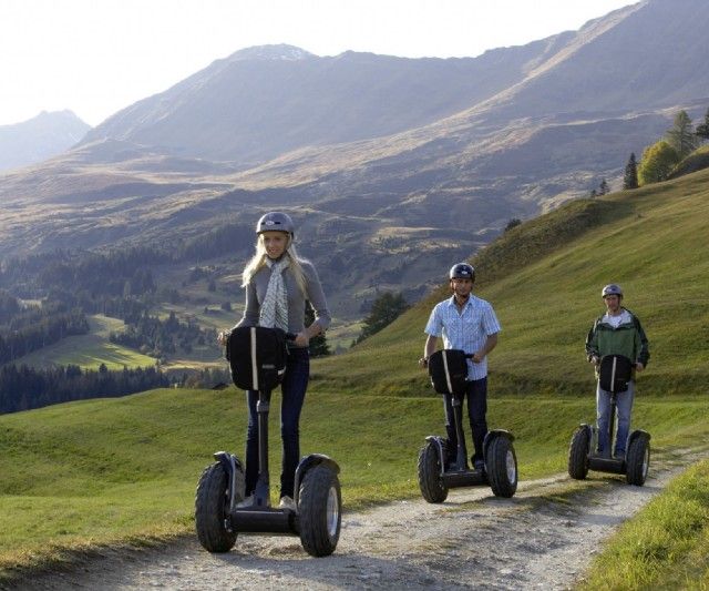 Segway auf Bergstraße