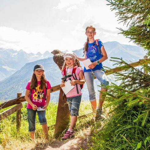 Wanderausflug von Familie